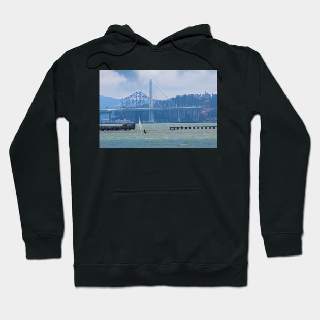 Fading Bay Bridge Hoodie by daviddenny